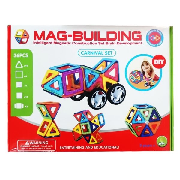 магнитный конструктор mag-cube 36 элементов, арт..