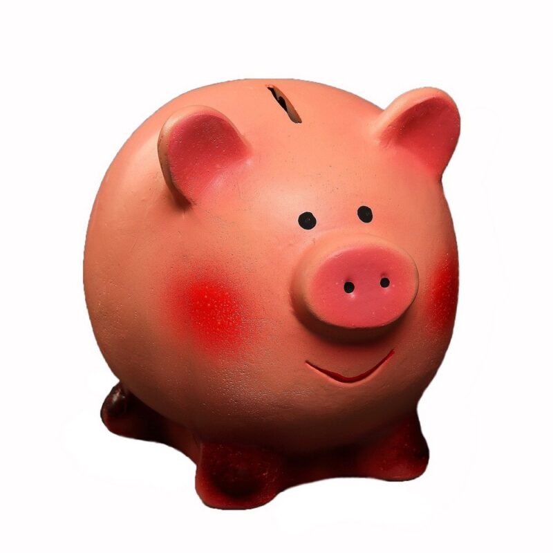 копилка - свинка улыбака, 16х13х14 см, цена 479 руб..