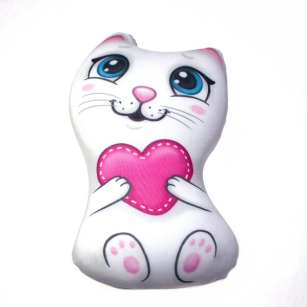 игрушка антистресс "котик с сердечком" (2867783).