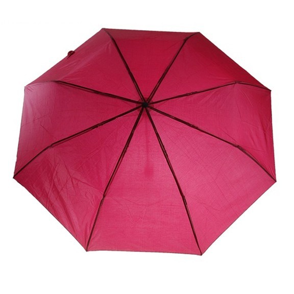 зонт складной "oliviero", механический 21,5", бордовый