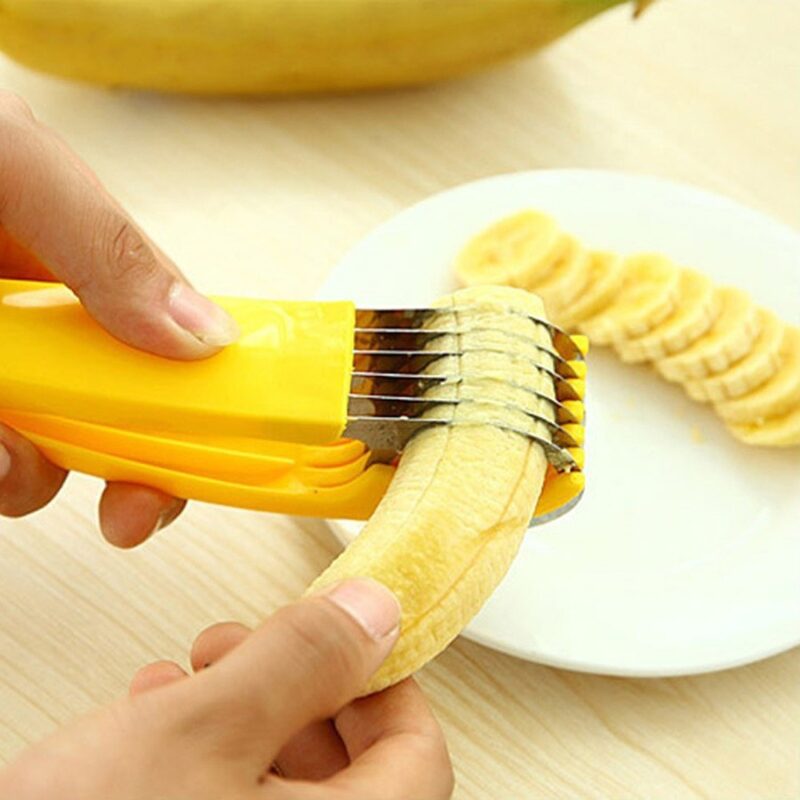 нож для нарезки бананов - banana slicer от компании.