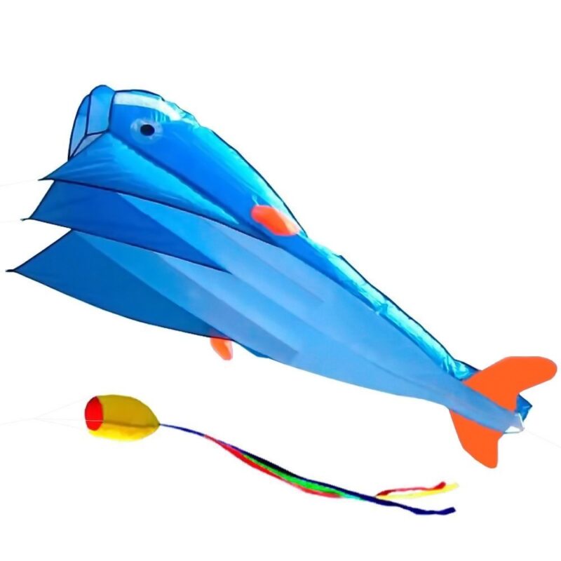 воздушный змей bradex «касатка». цвет: белый, голубой