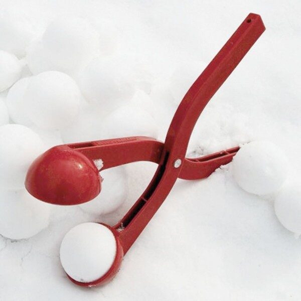 снежколеп - метатель snowball thrower красный