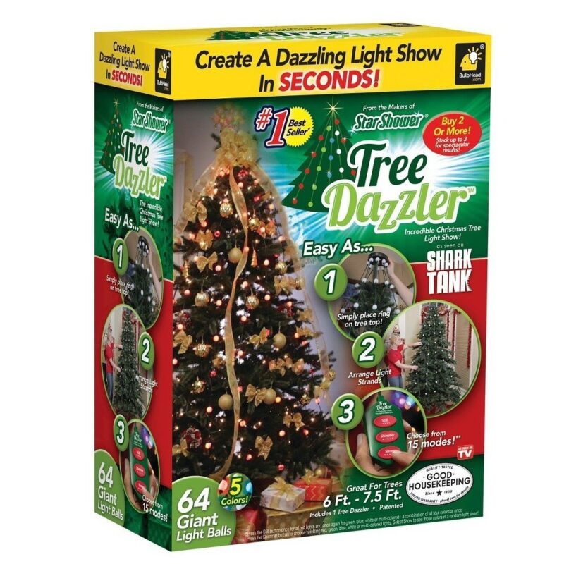 гирлянда tree dazzler - 64 лампы - на новогоднюю елку